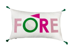 Golfer's Fore Pillow - Pink